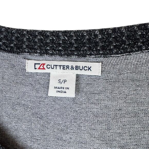 Cutter & Buck Women's BU Baylor University Black Knit V-neck Pullover Sweater - Picture 11 of 13